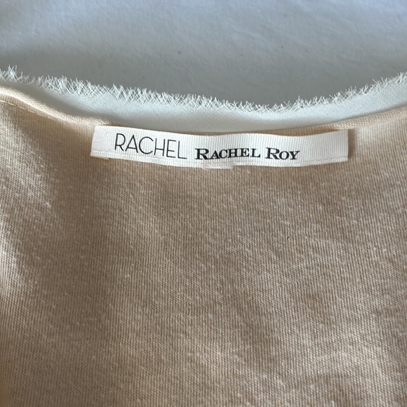 Rachel Roy flowy tank with frayed finish size M - Picture 2 of 4